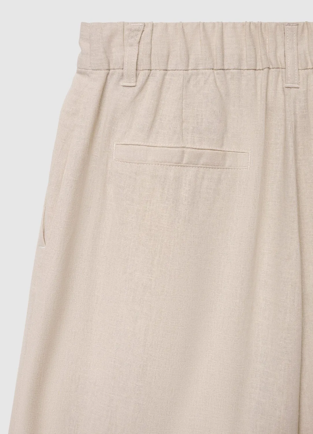 Calliope palazzo pantalon taille haute femme poches