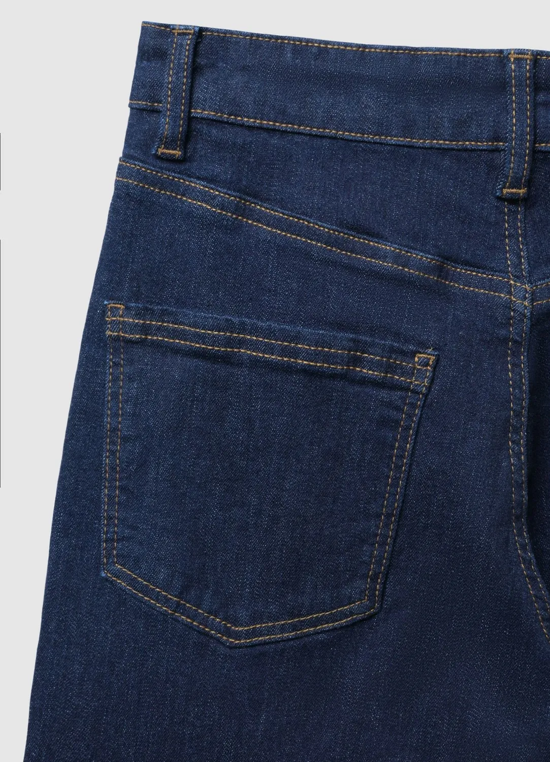 Calliope jean flare femme nervures devant