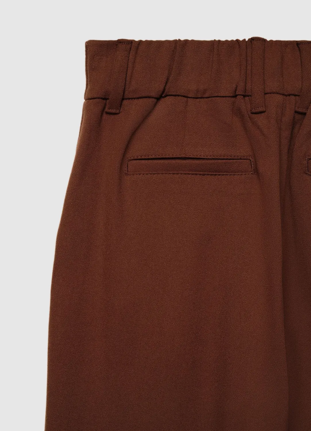 Calliope pantalon droit femme élastique à revers