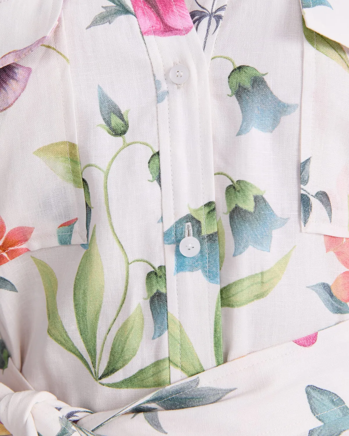 Sportscraft Floral Majesty Liberty robe midi lin