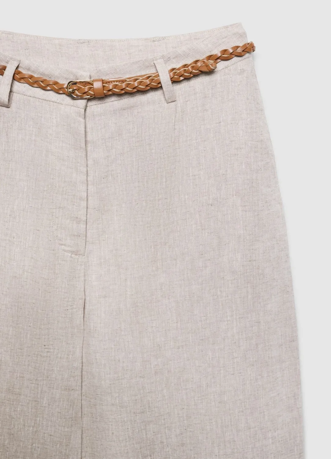 Calliope pantalon balloon ceinture tressée femme