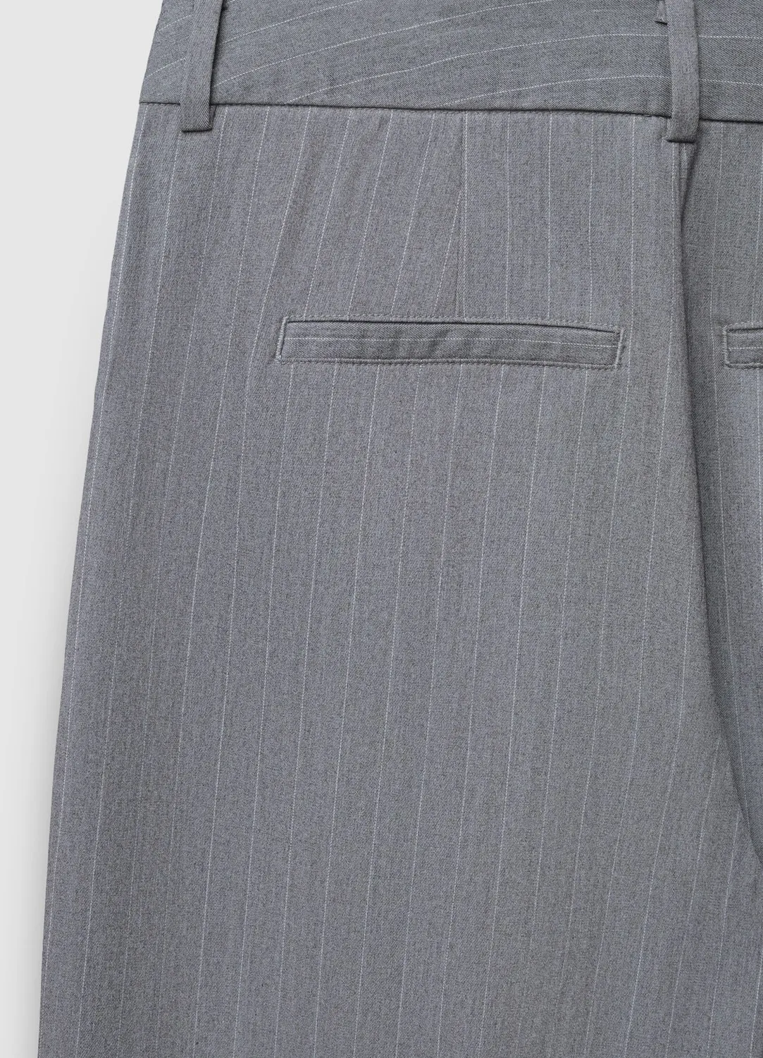 Calliope pantalon droit à rayures femme bureau