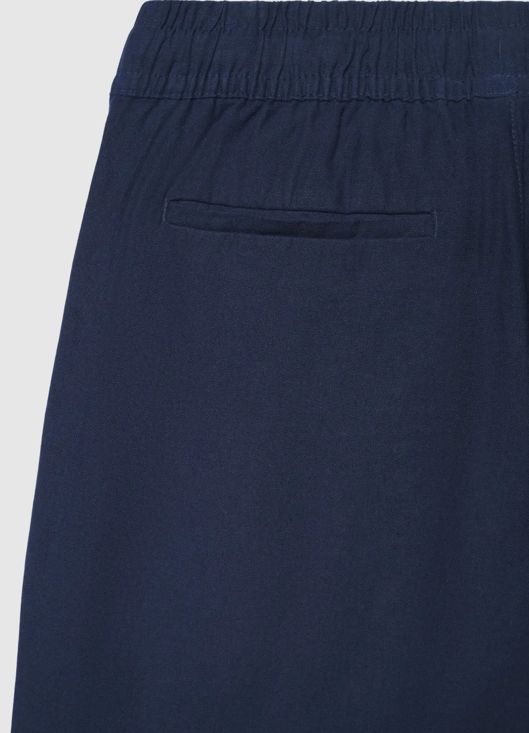 Calliope jogger lin pantalon homme taille élastique