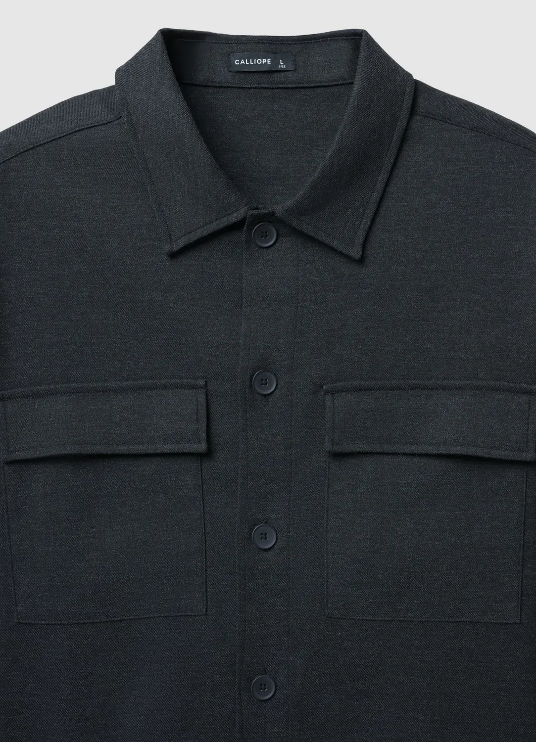 Calliope chemise poches homme viscose manches longues
