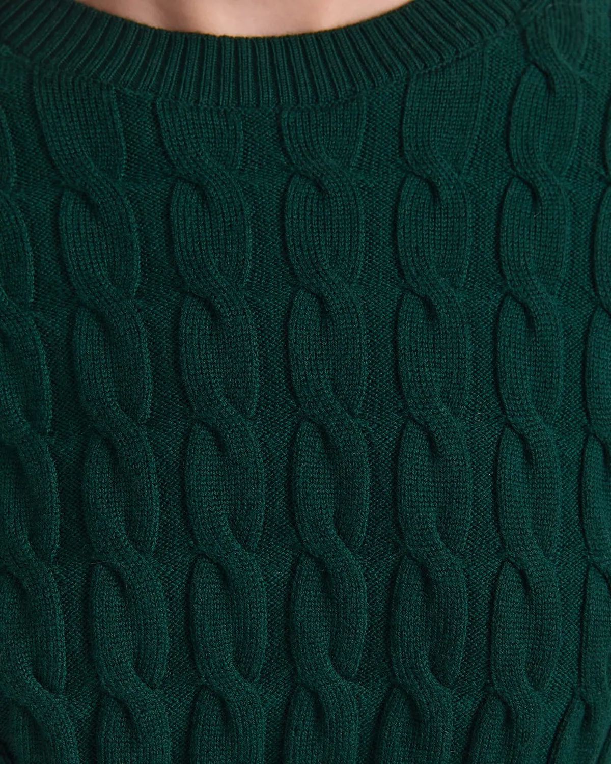 Sportscraft Merino Cable Sweater pull torsades laine mérinos