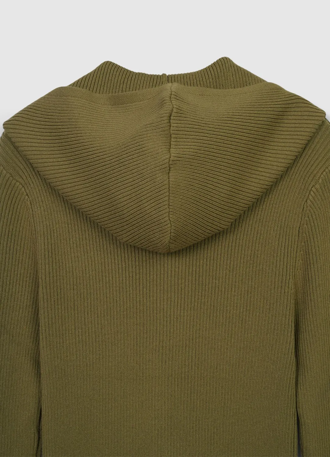 Calliope cardigan femme capuche zippé à côtes