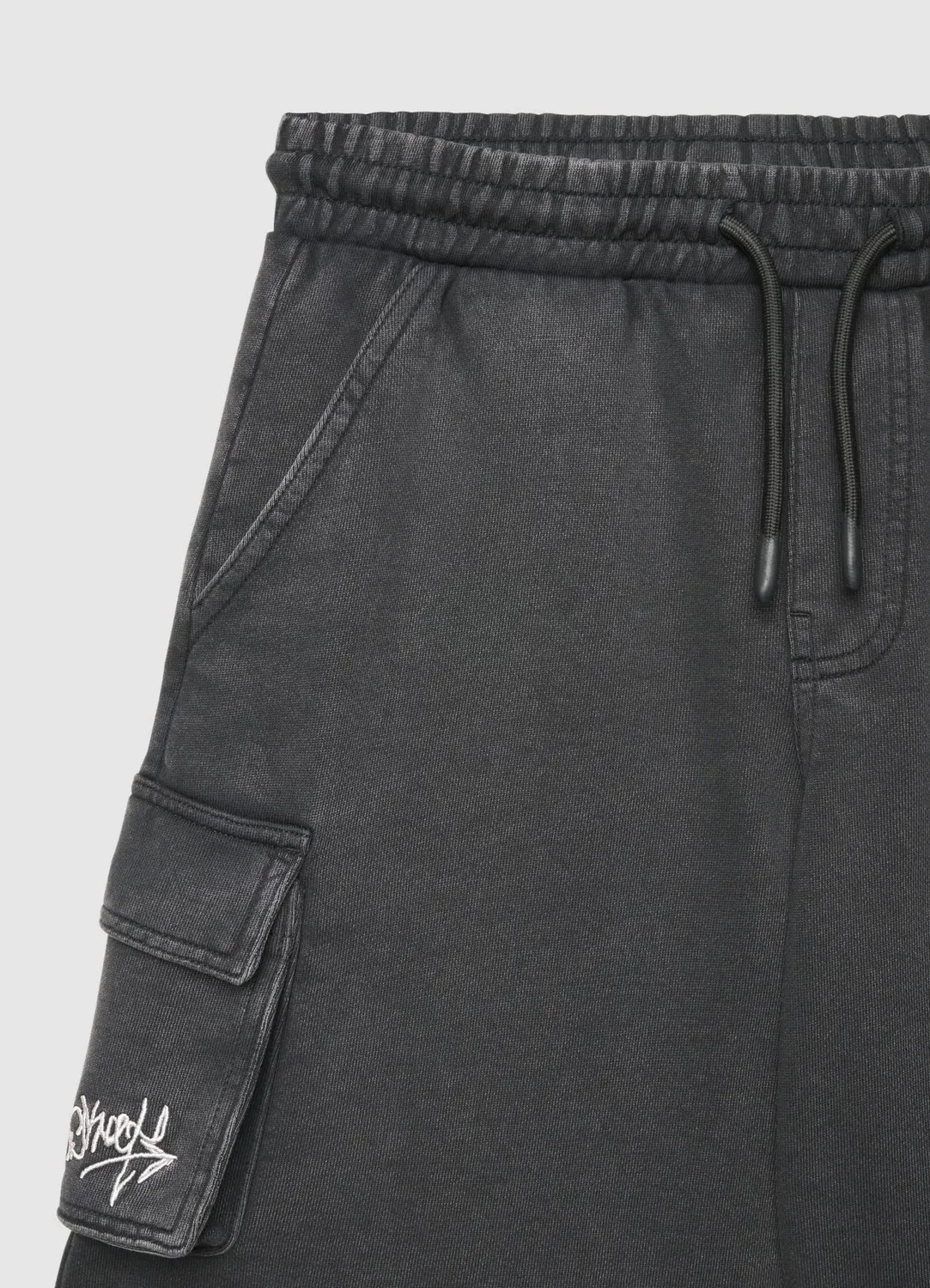 Calliope short cargo garçon cordon broderie