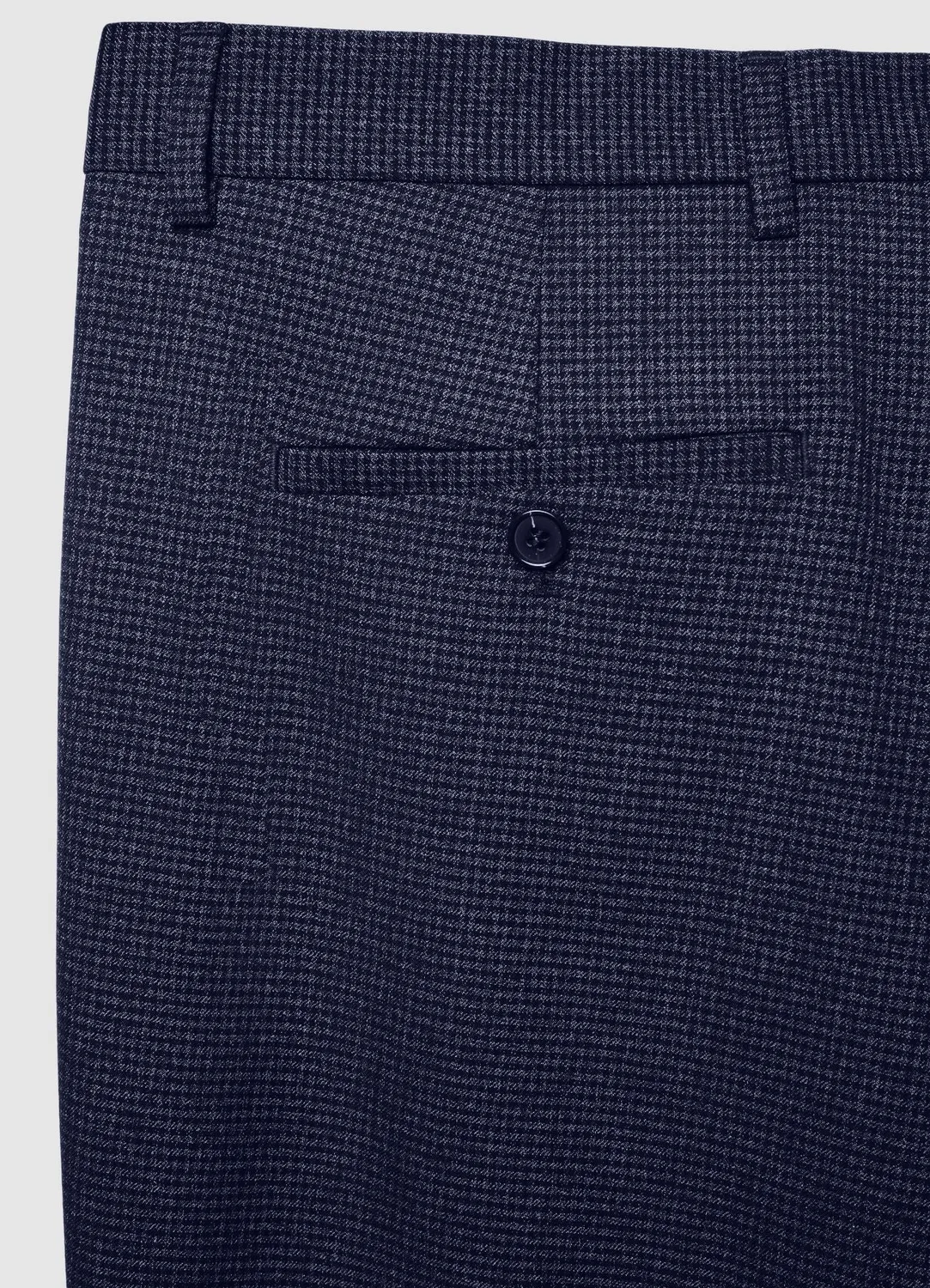 Calliope Pantaloni pantalon homme 48 pied-de-poule bureau