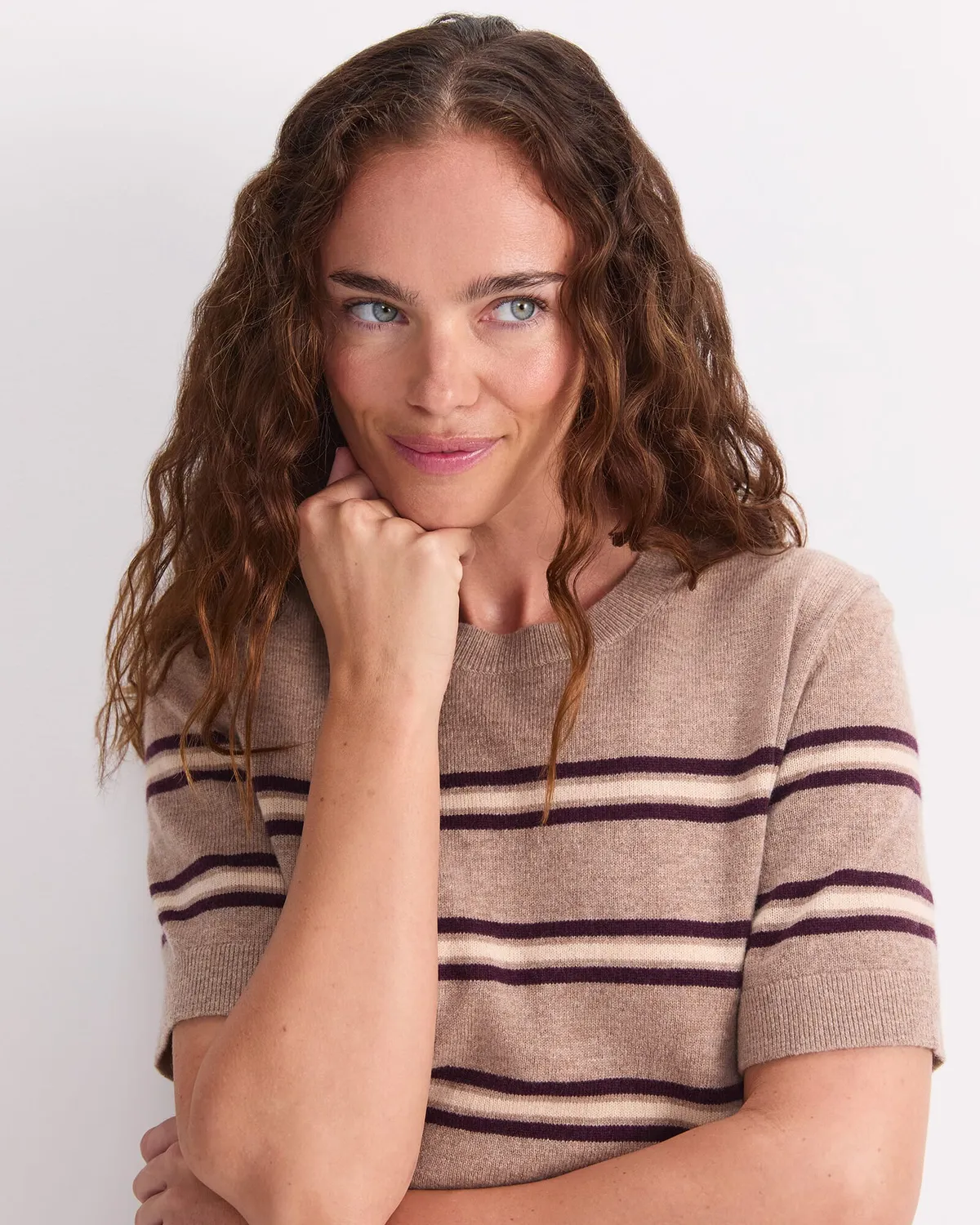 Sportscraft Pearl Crew Neck pull laine cachemire