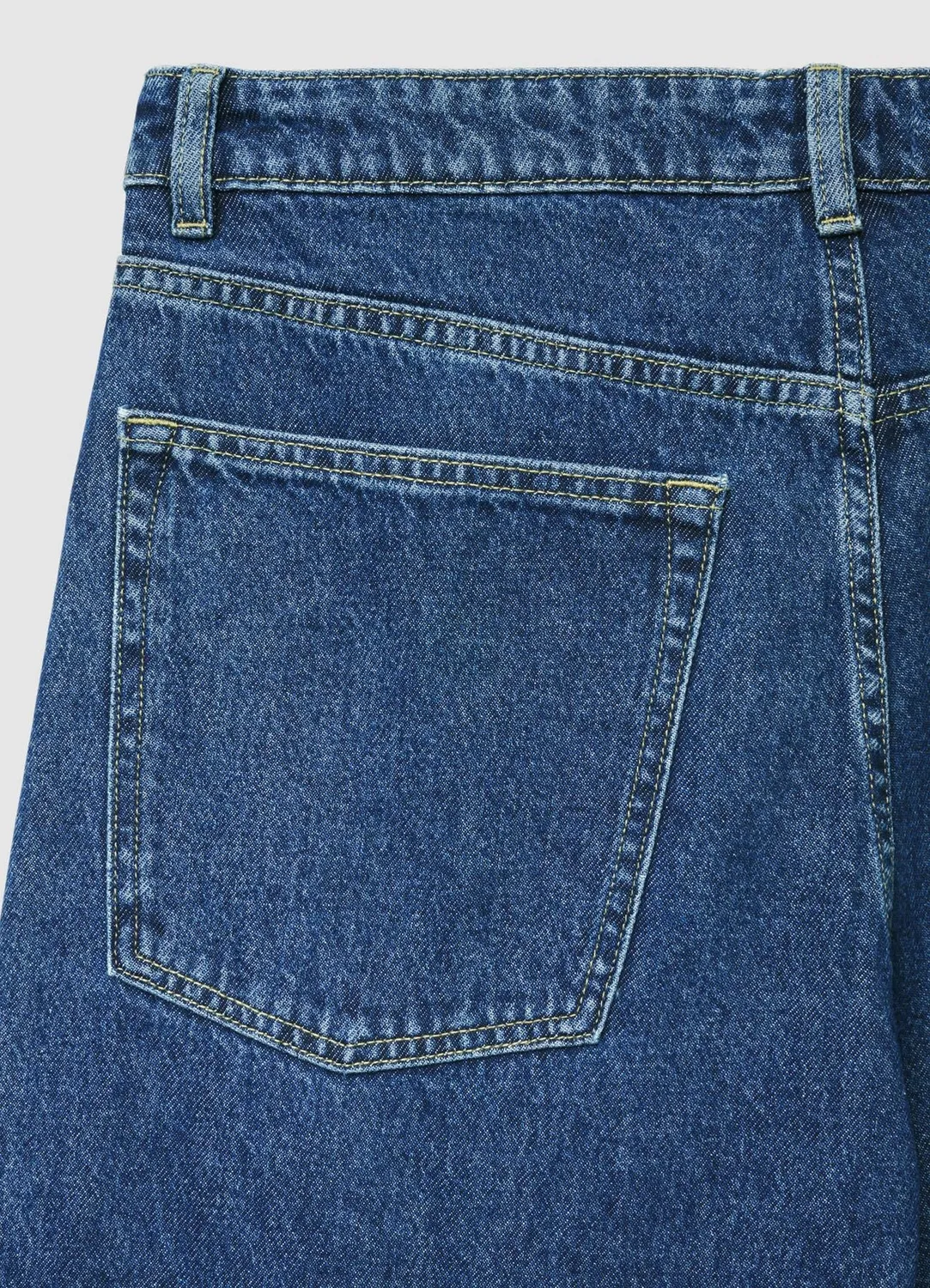 Calliope jean relaxed homme coupe droite délavé