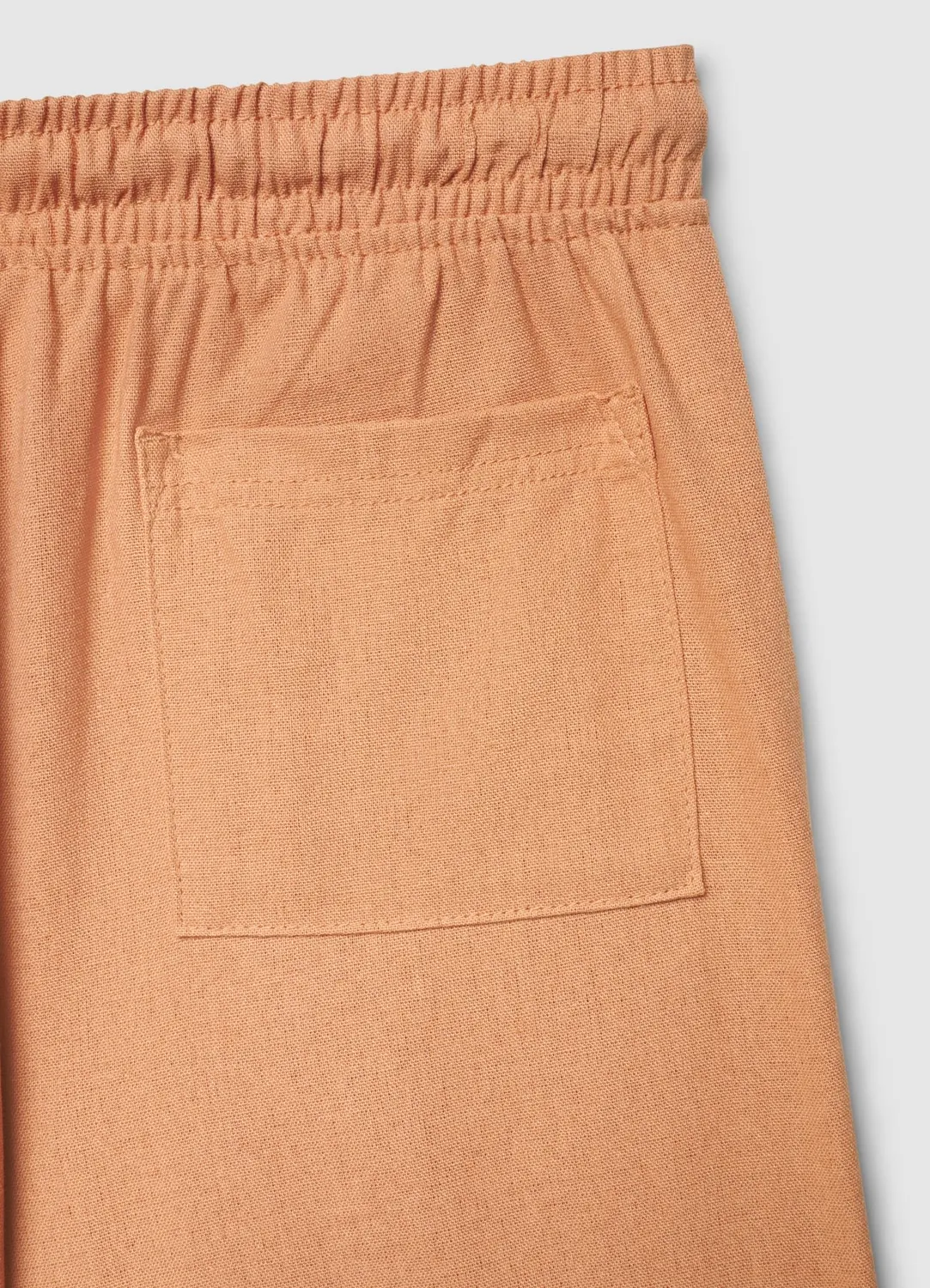 Calliope short cargo lin garçon poches pattes