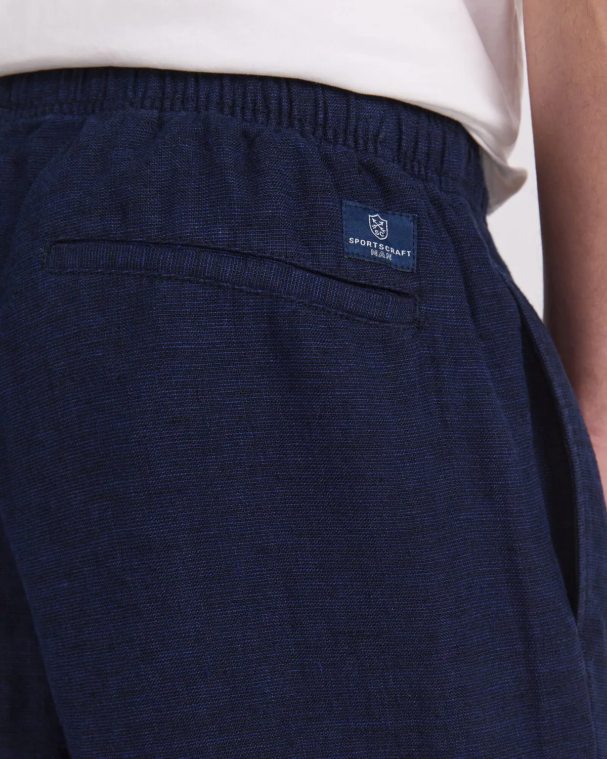 SPORTSCRAFT Caffery pantalon lin homme jambe droite