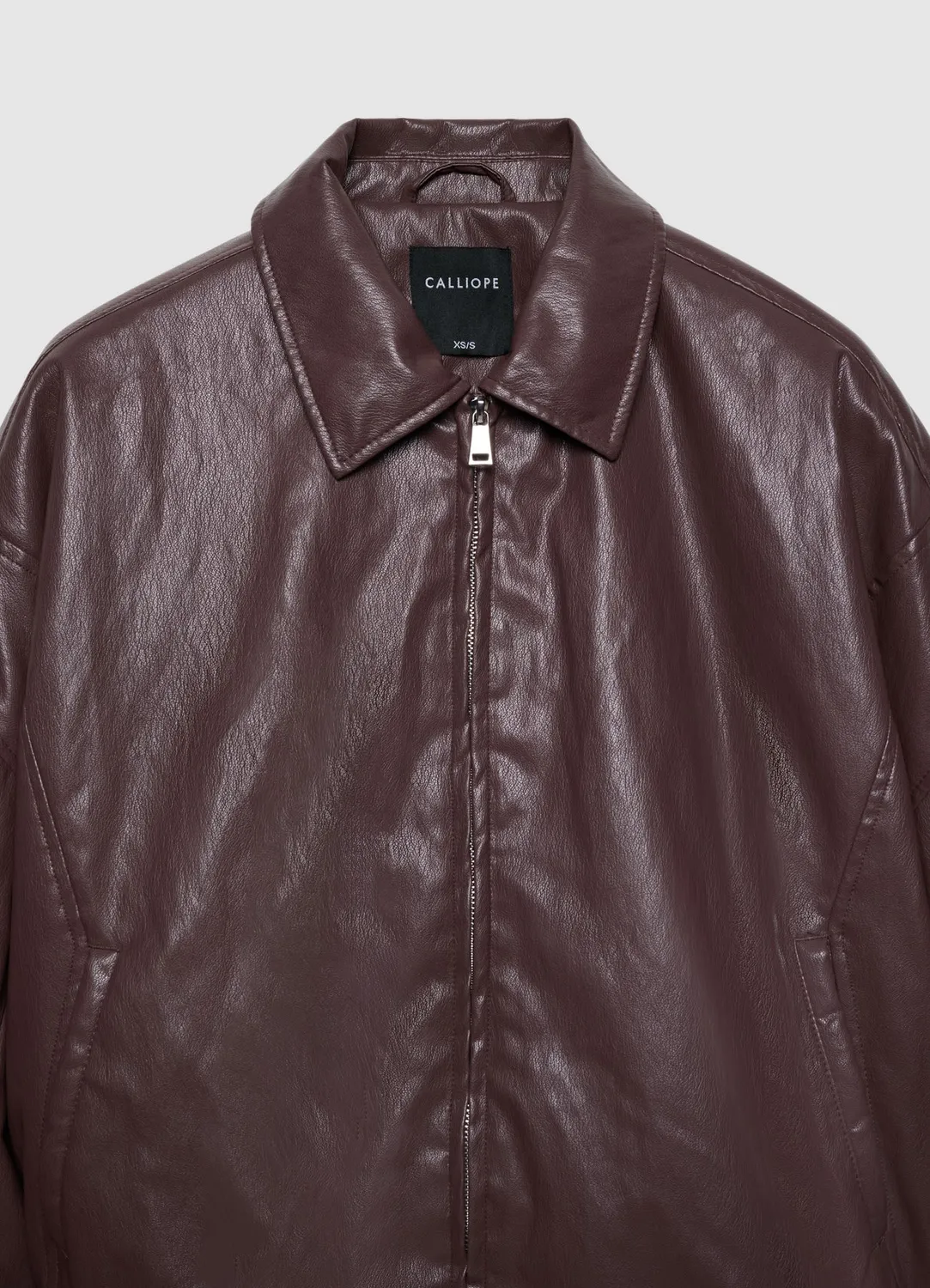 Calliope blouson bomber femme zip uni