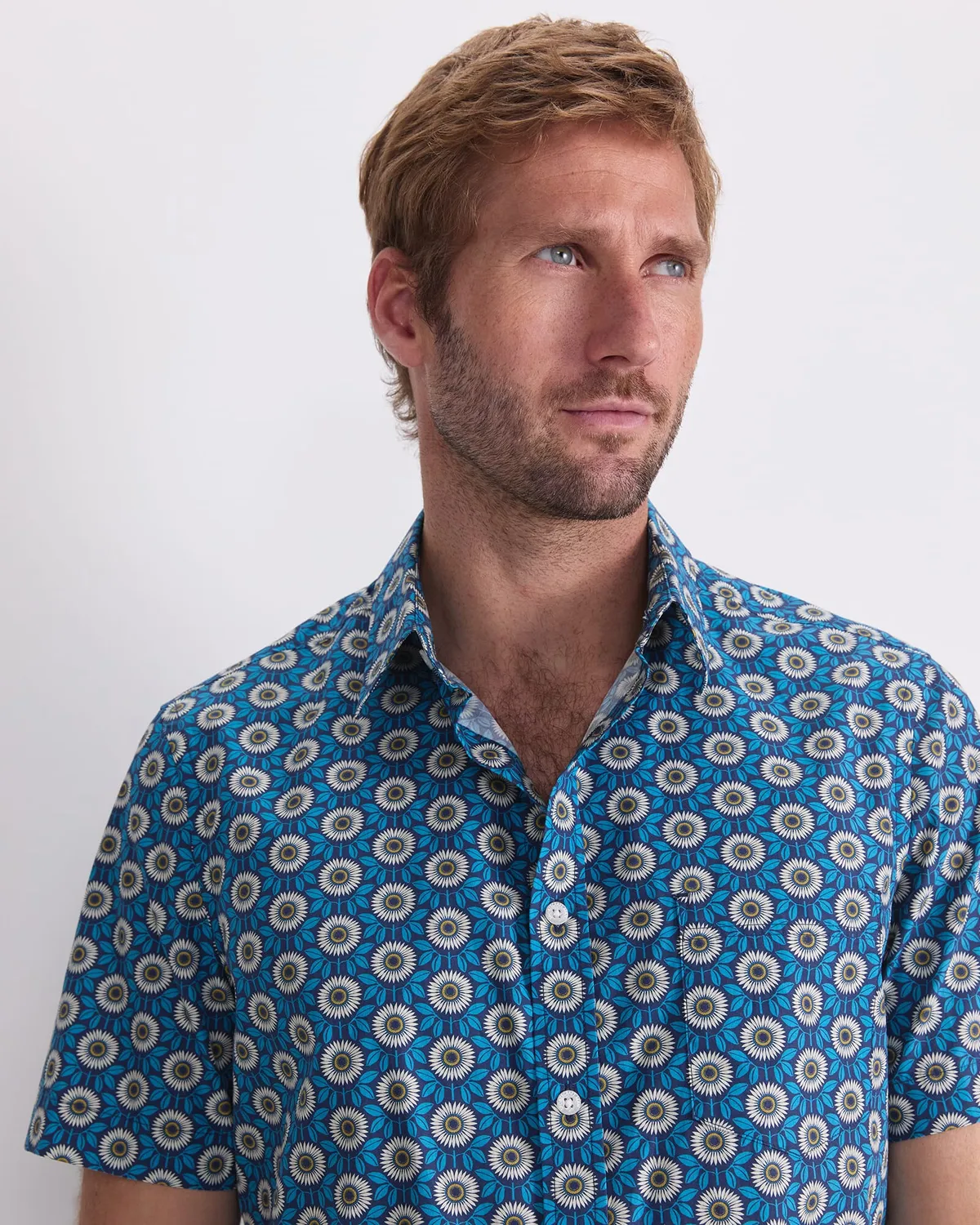 Sportscraft Walter chemise homme Liberty manches courtes