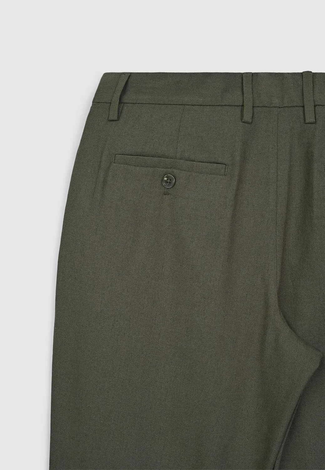 Calliope chino lin pantalon homme uni
