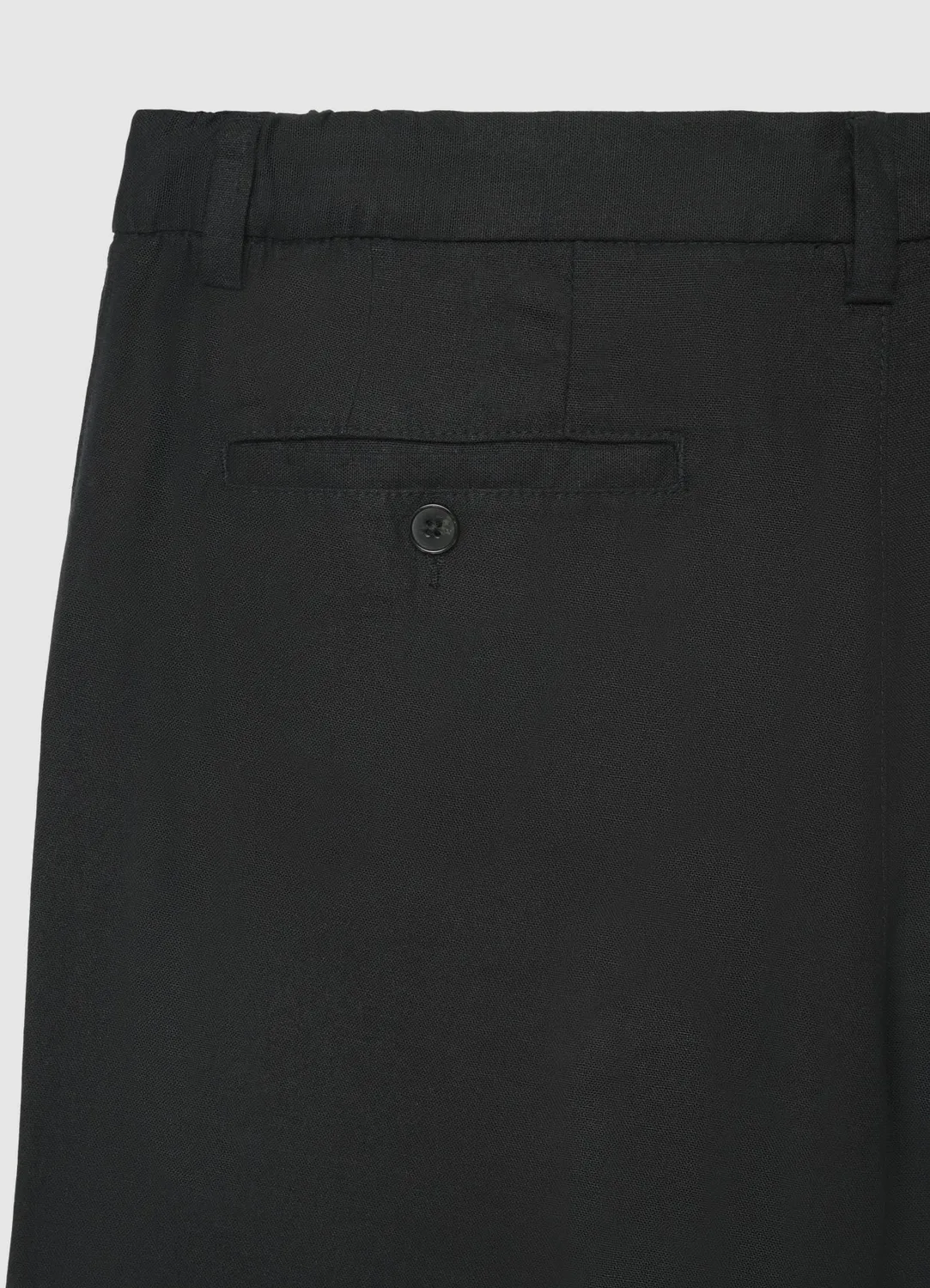 Calliope bermuda homme mélange lin uni