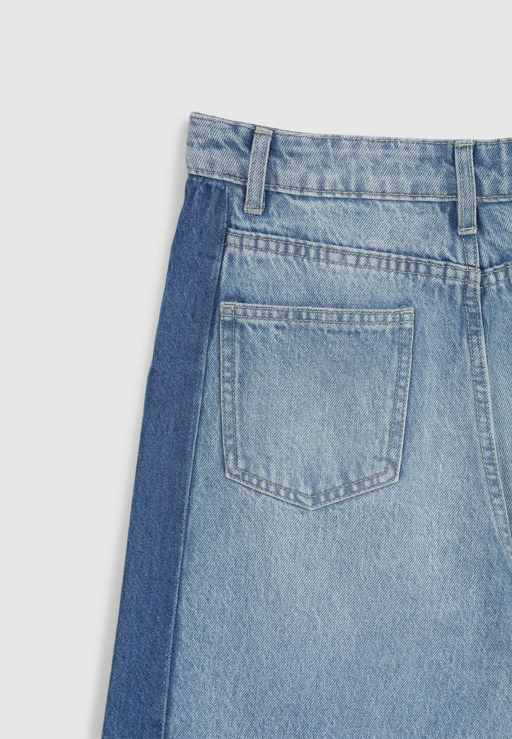 Calliope Jean femme super wide leg bande latérale