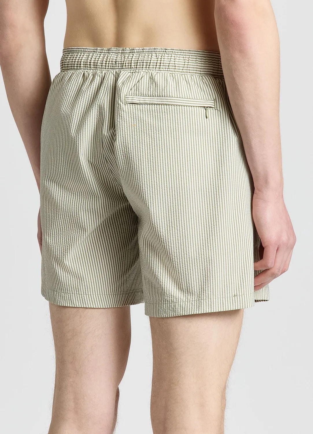 Calliope bermuda rayé short de bain homme cordon