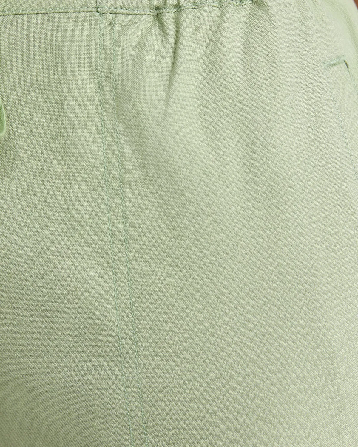 Sportscraft Rosa pantalon lin stretch taille cordon