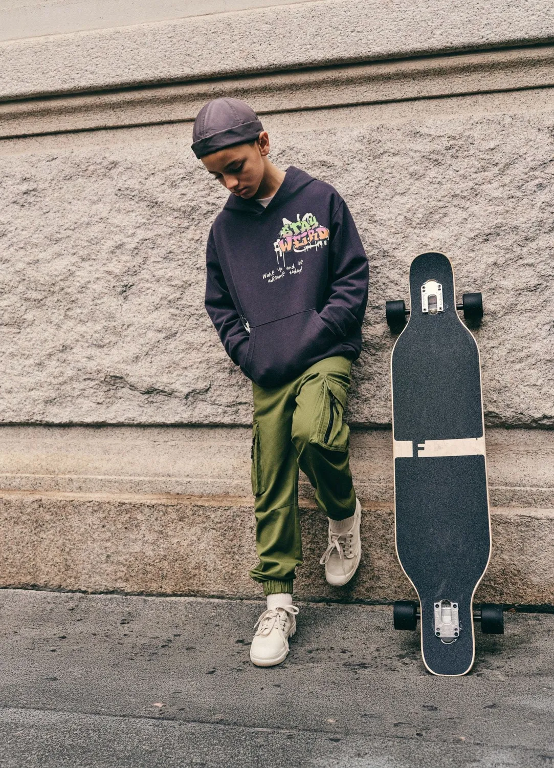 Calliope pantalon jogger cargo garçon poches urban