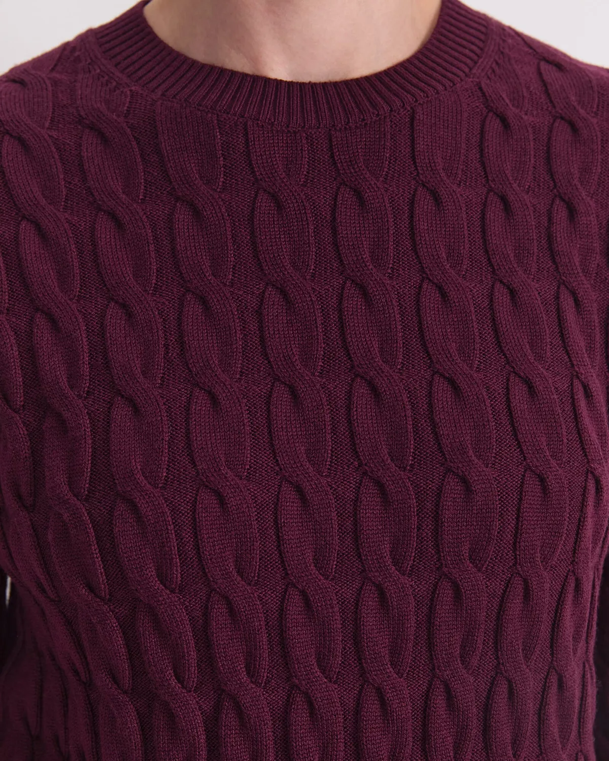 Sportscraft Merino Cable Sweater pull laine mérinos