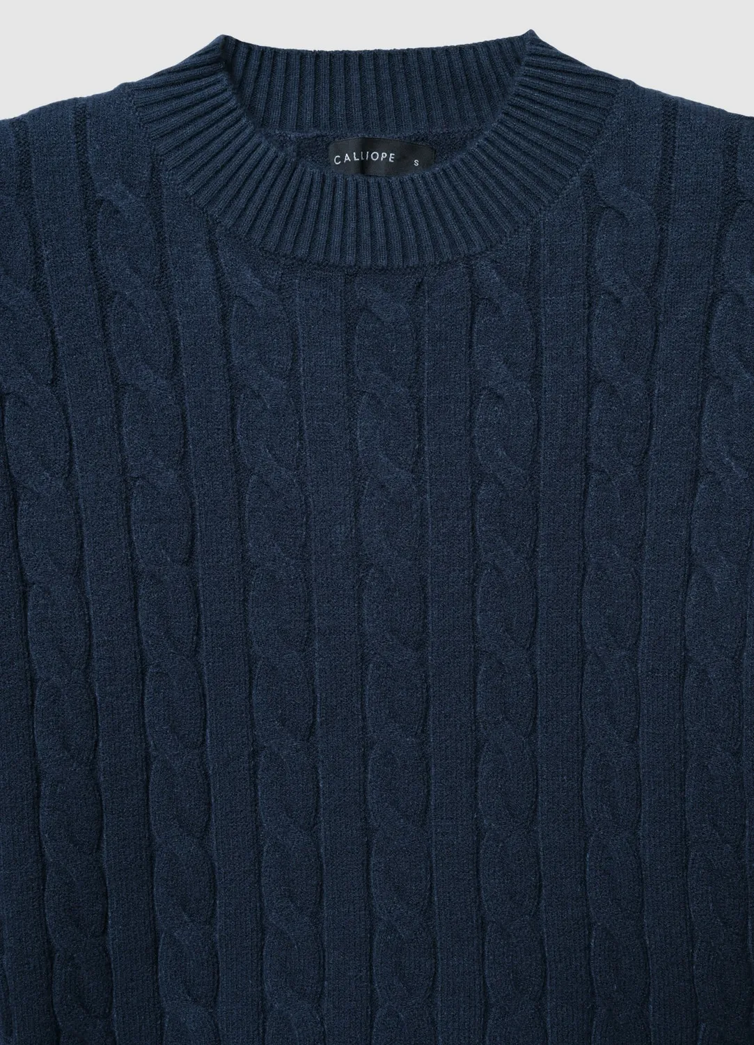 Calliope Maglia Crop Trecce pull femme crop