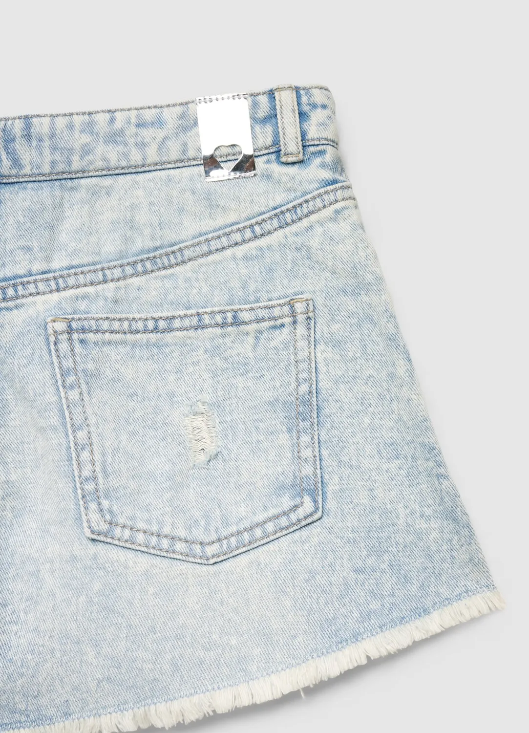 Calliope short jean strass fille