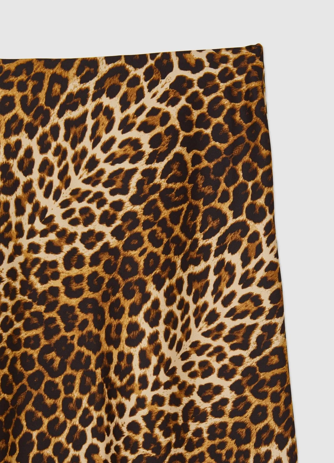 Calliope Jupe midi femme animalier satinée