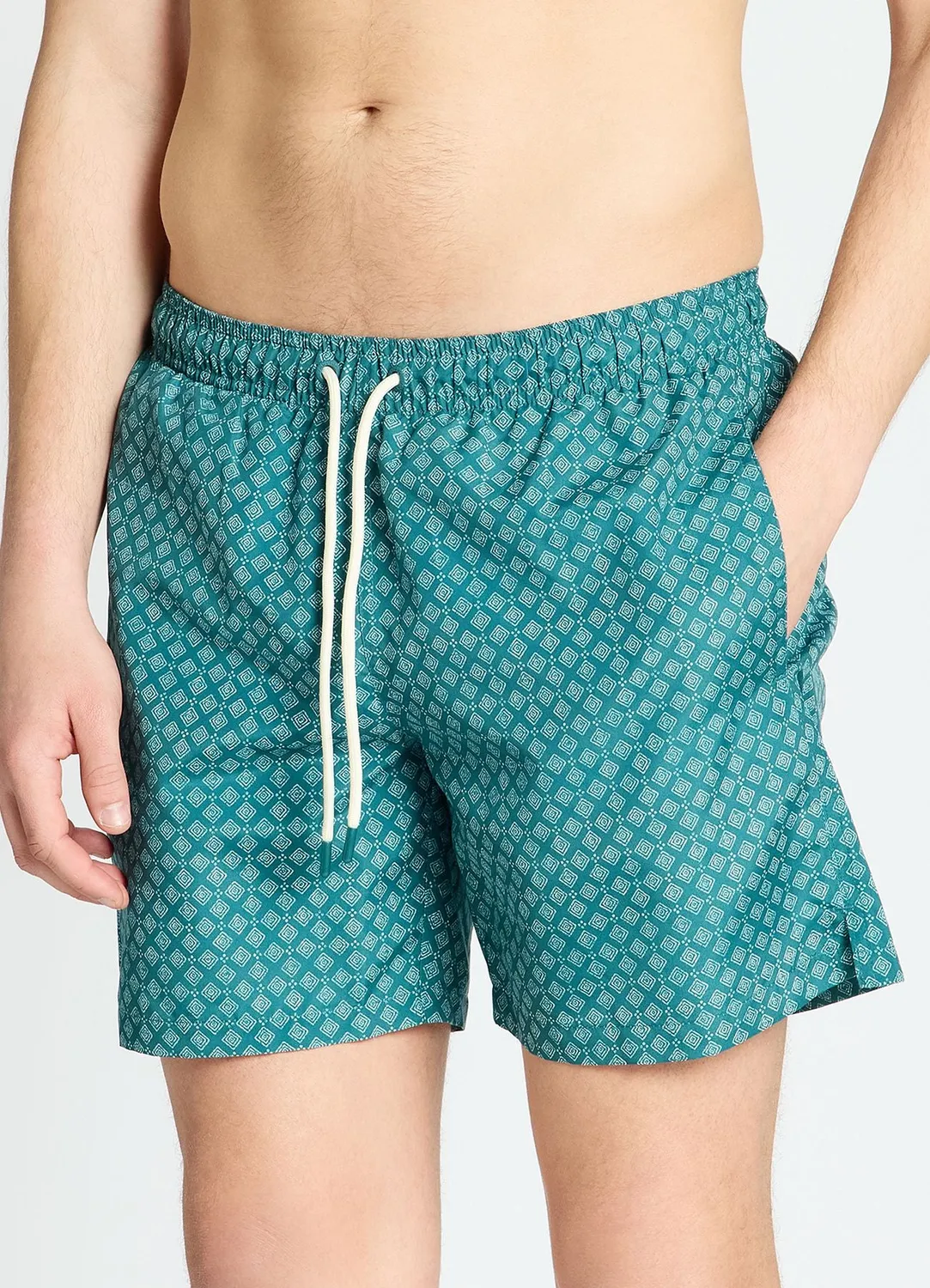 Calliope bermuda bain homme géométrique
