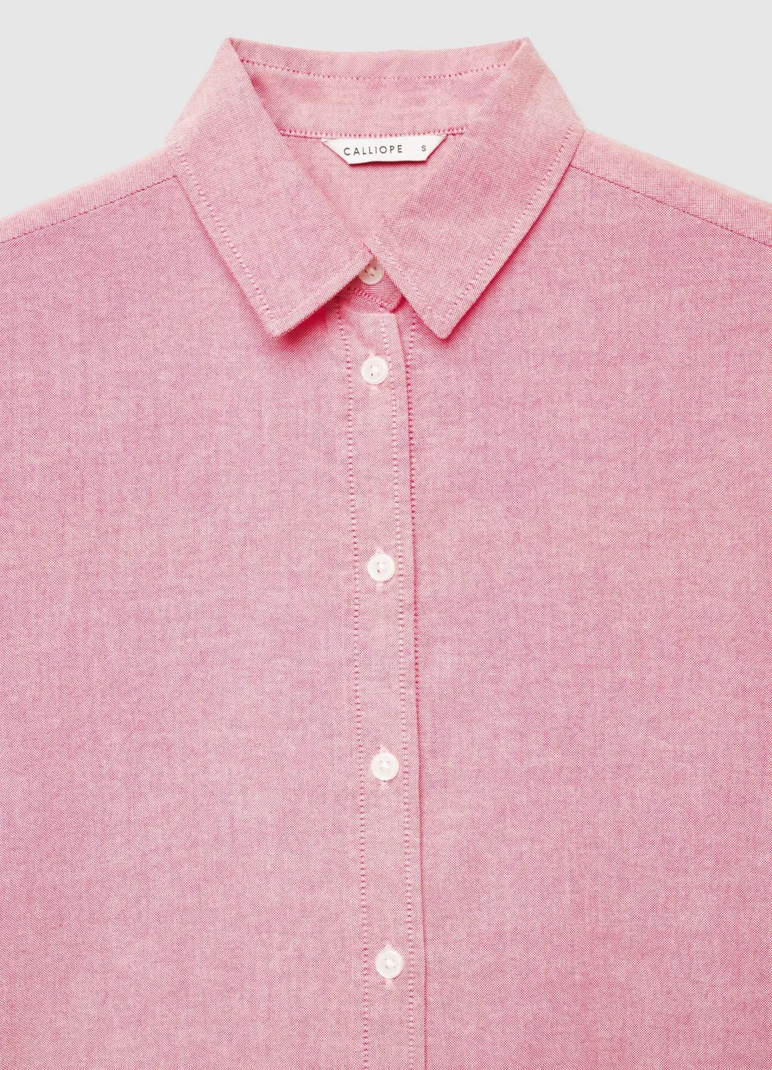 Calliope classique chemise femme coton oxford unie
