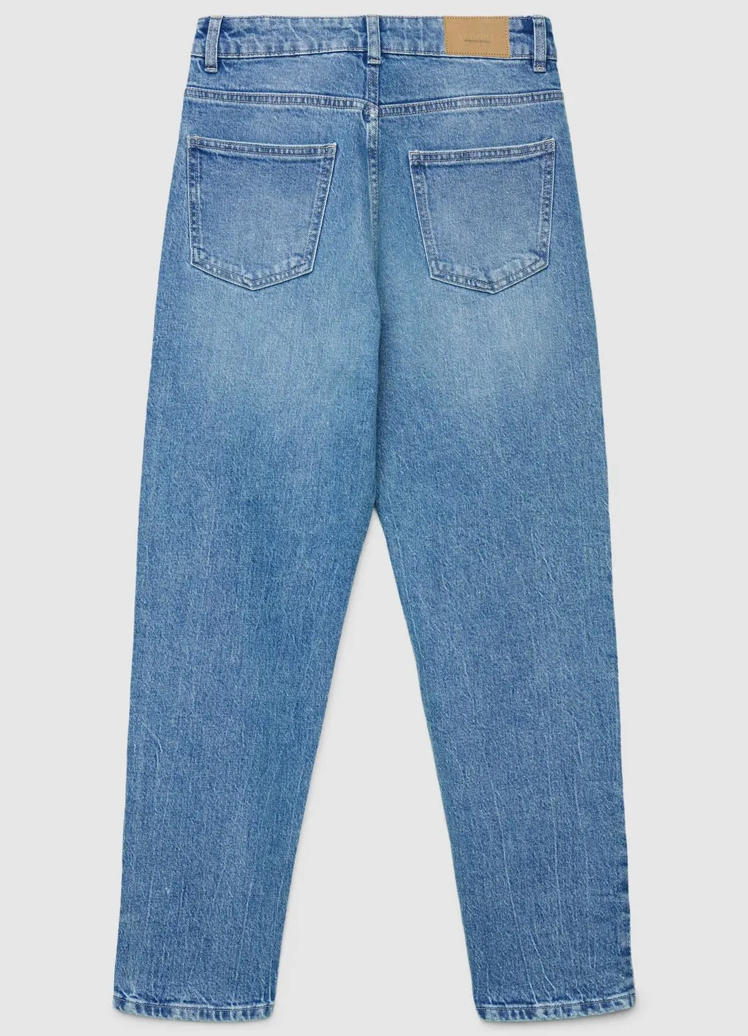 Calliope jean mom fit femme taille haute 5 poches