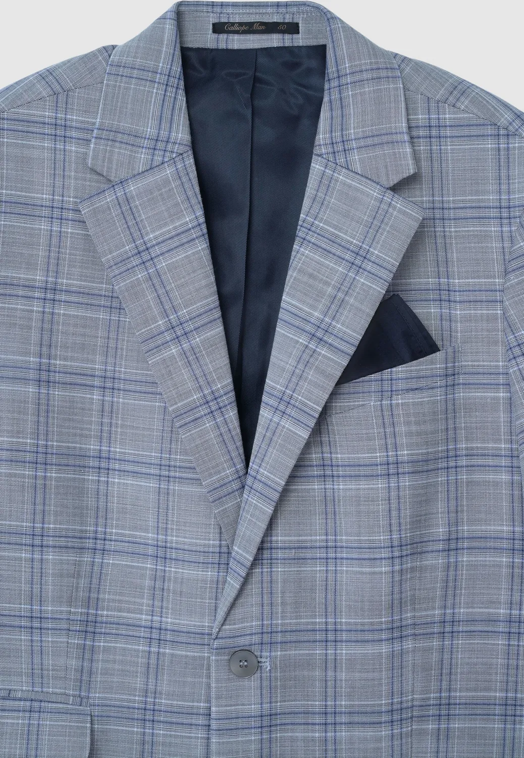 Calliope veste blazer homme à carreaux monopetto regular