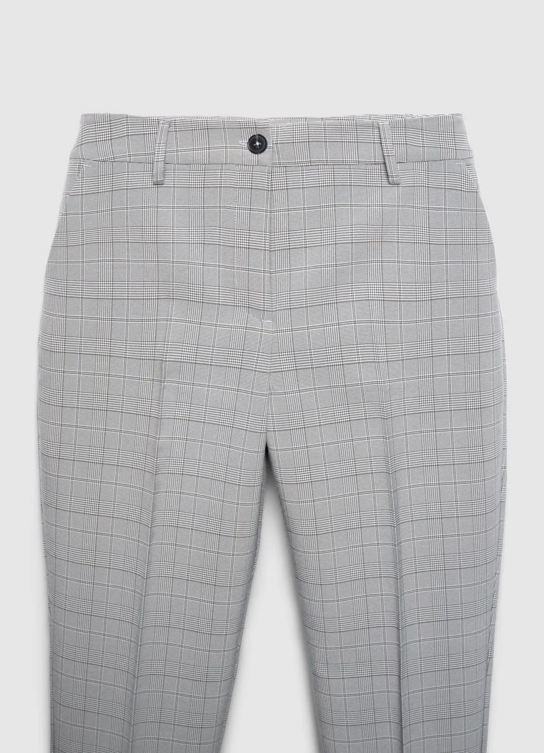 Calliope Pantalon cigarette femme prince-de-galles