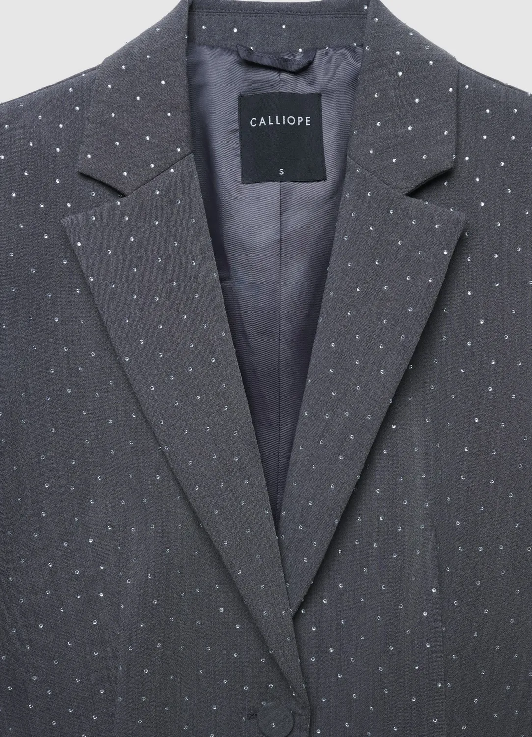 Calliope veste blazer strass femme effet mélangé