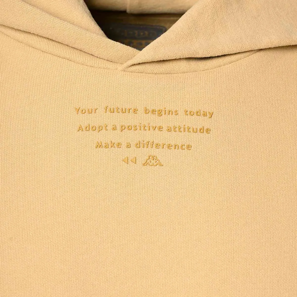 Kappa Life Faetano hoodie homme beige coton