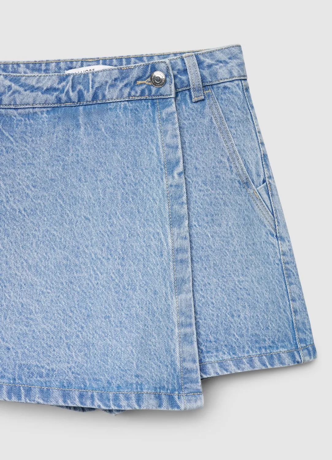 Calliope jupe-culotte en denim femme