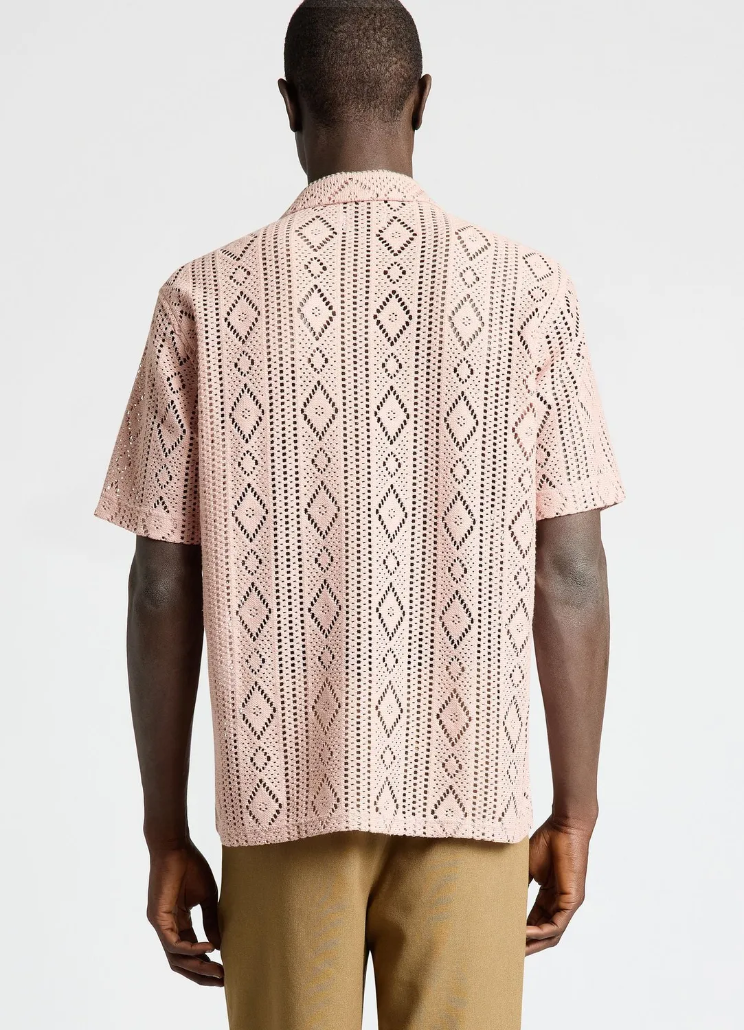Calliope chemise bowling ajourée homme