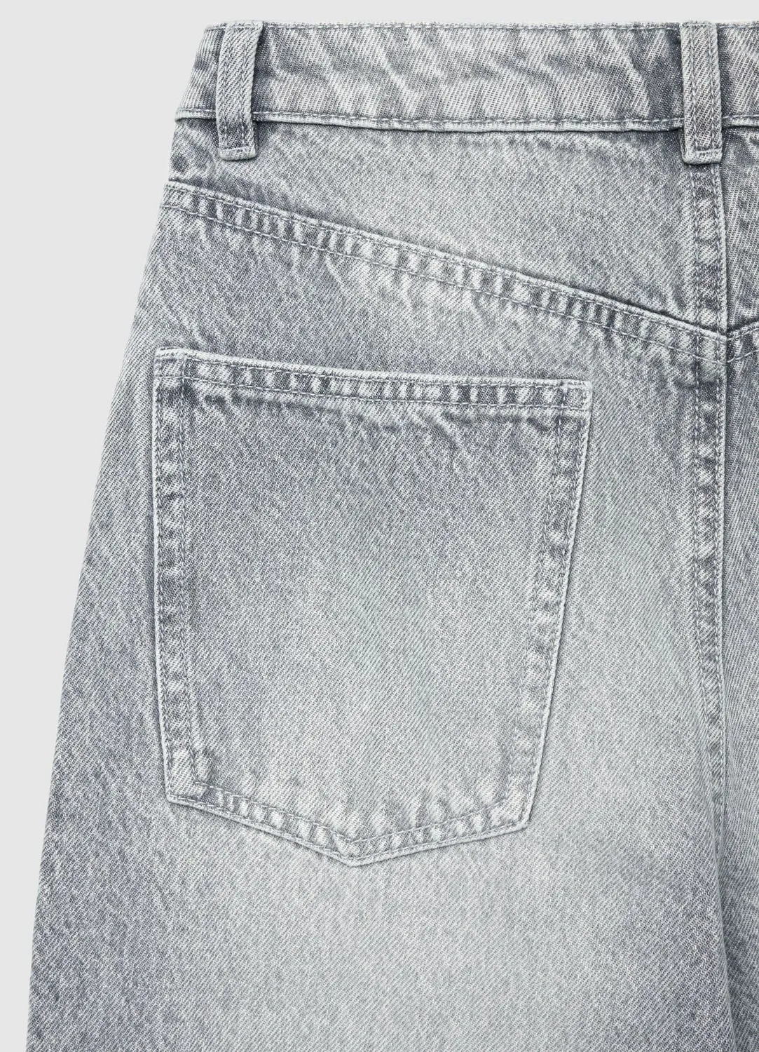 Calliope jean straight femme taille mi-haute uni