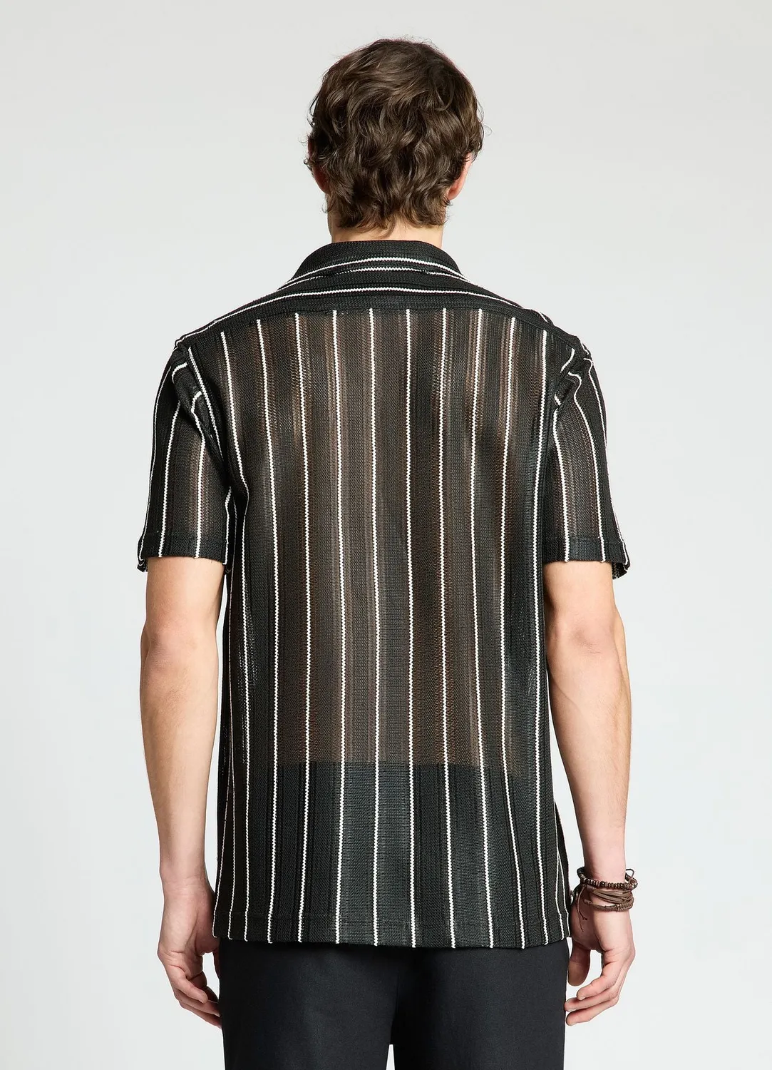Calliope Chemise homme bowling rayée