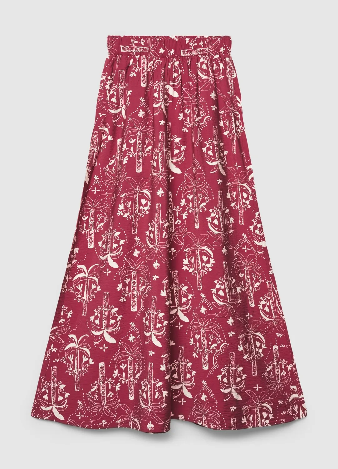 Calliope jupe-pantalon femme imprimée taille élastiquée