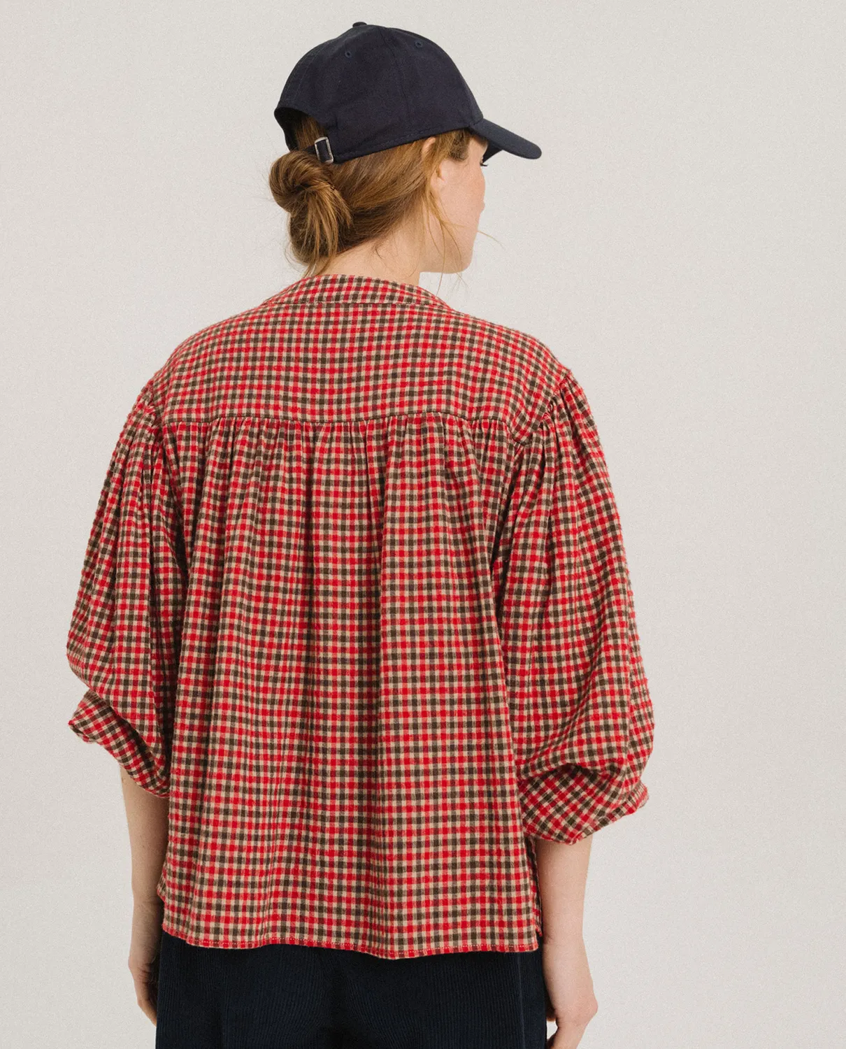 TINSELS CANDIDE blouse TORRINI flanelle carreaux