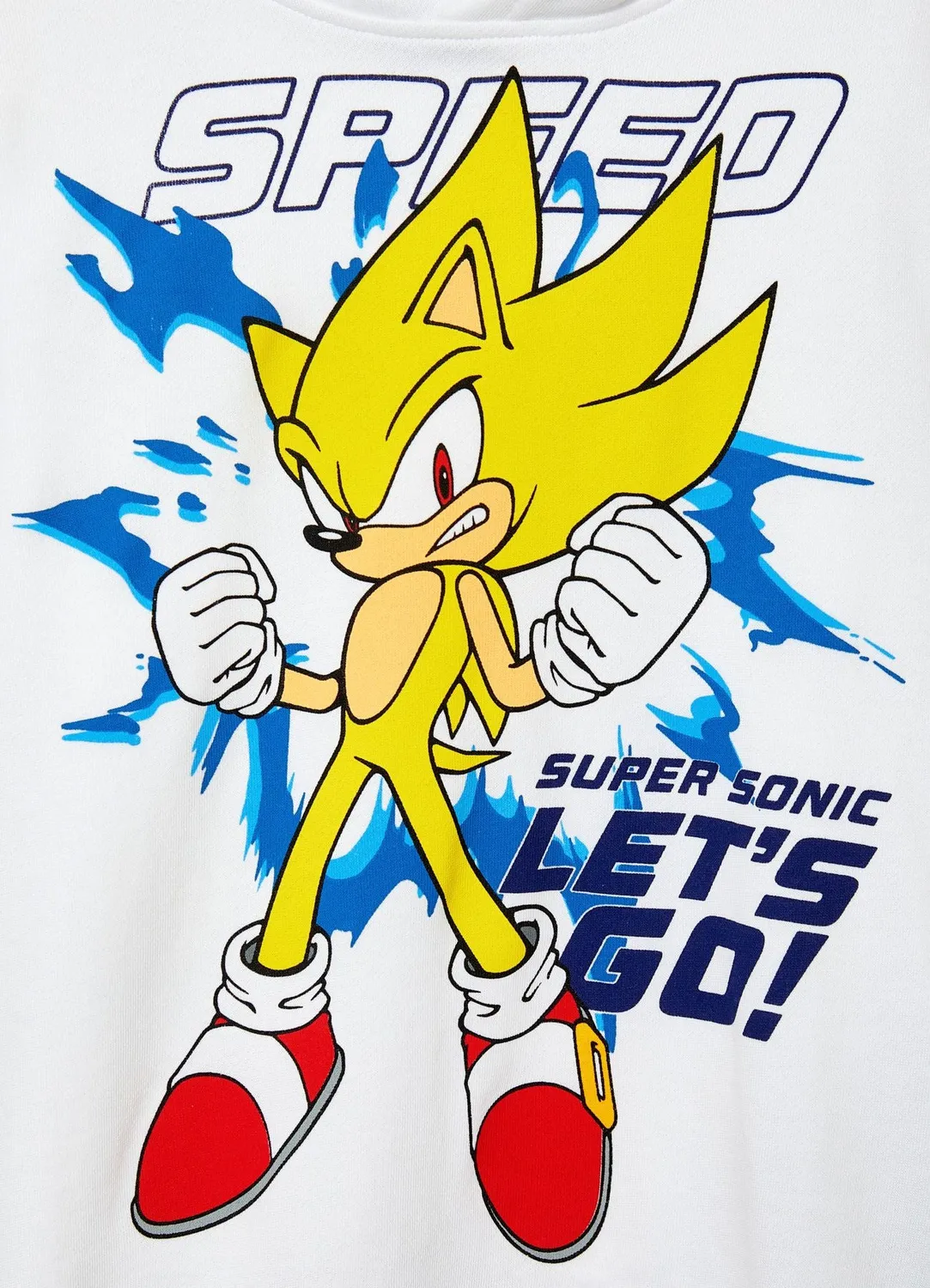 Calliope Sweat capuche Sonic garçon coton regular