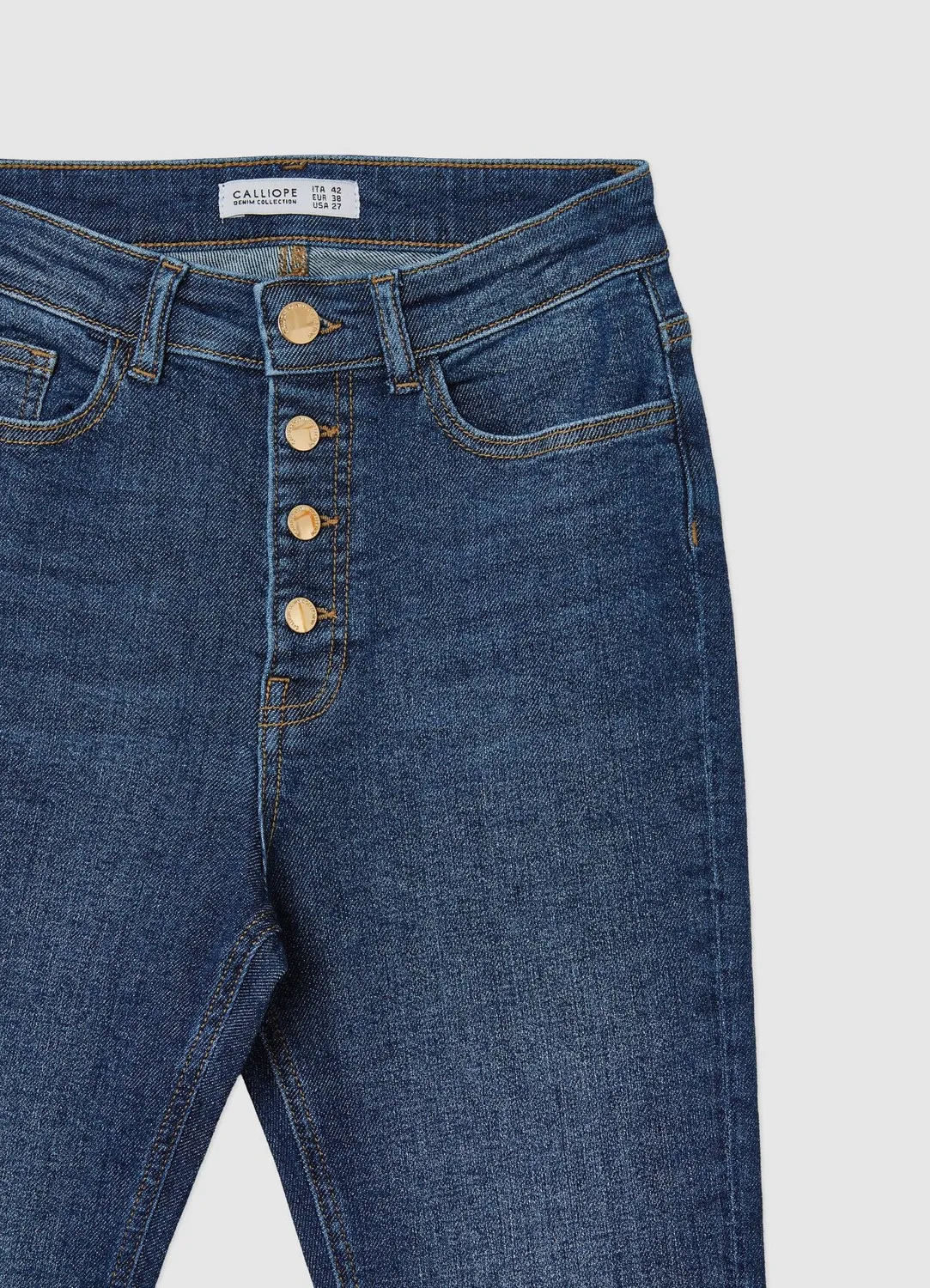 Calliope jean skinny 5 poches ajusté femme