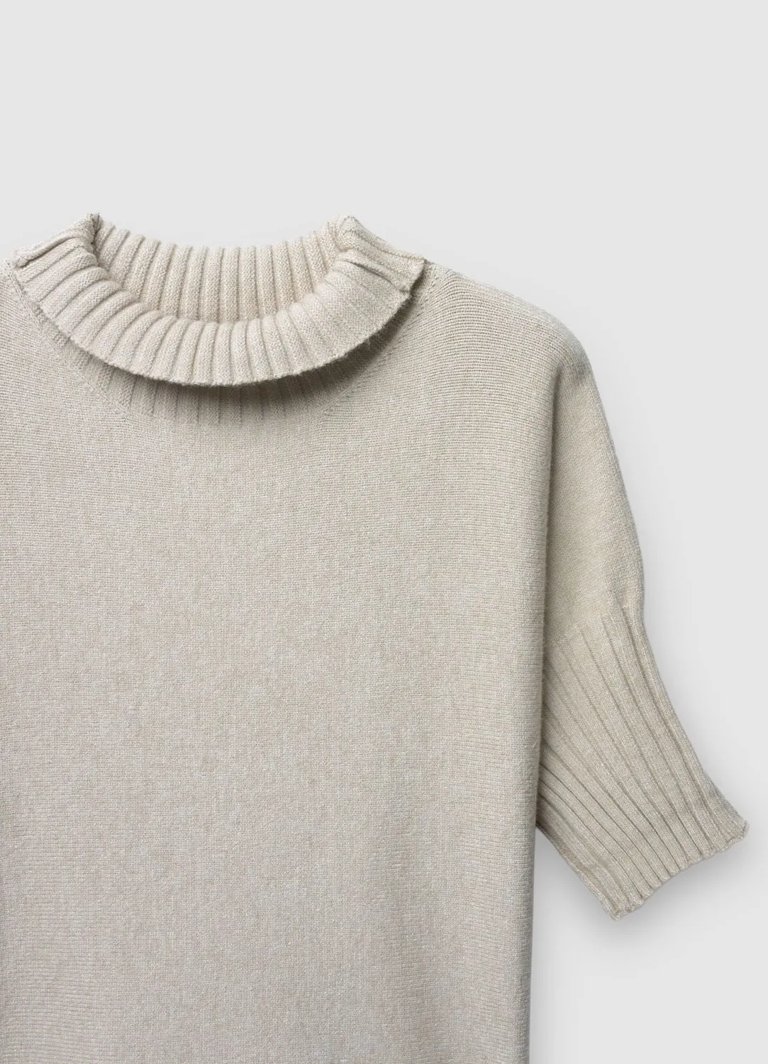 Calliope pull col cratère manches 3/4 taille S