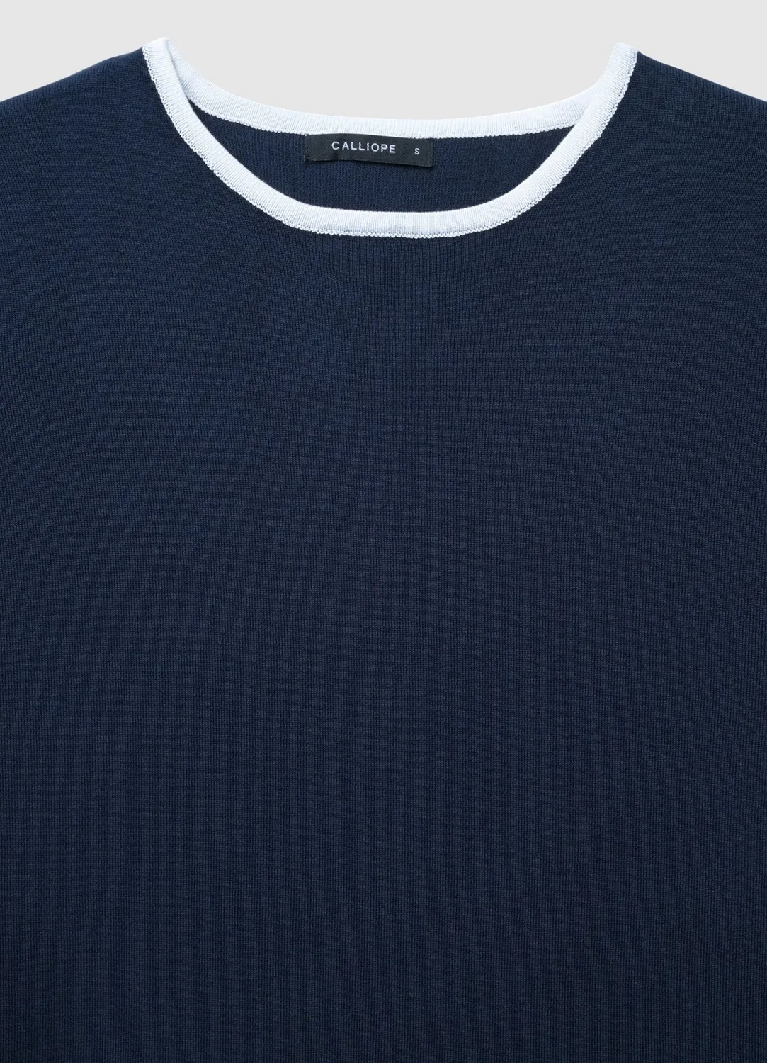 Calliope pull col rond femme profils contraste