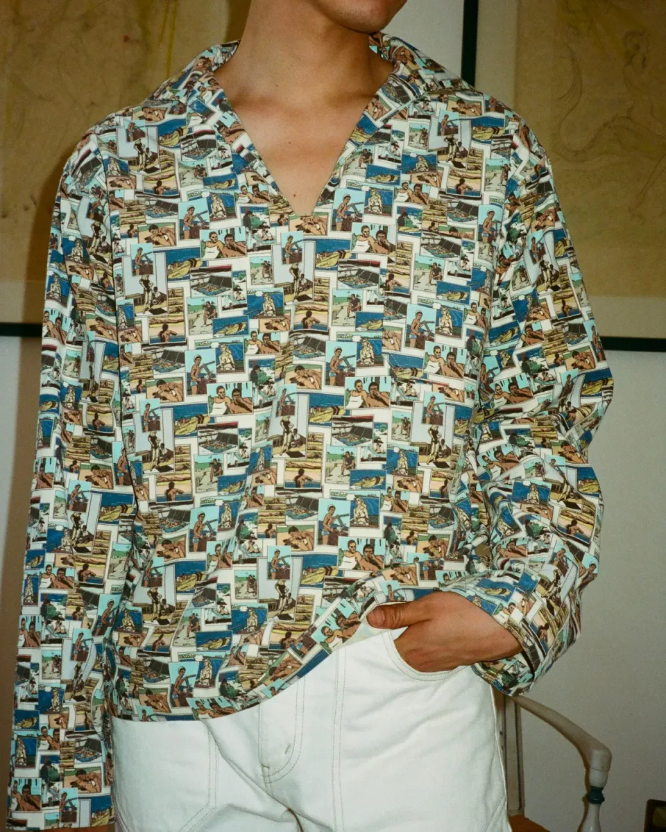 Erevan Vareuse US Saint-Tropez surchemise oxford