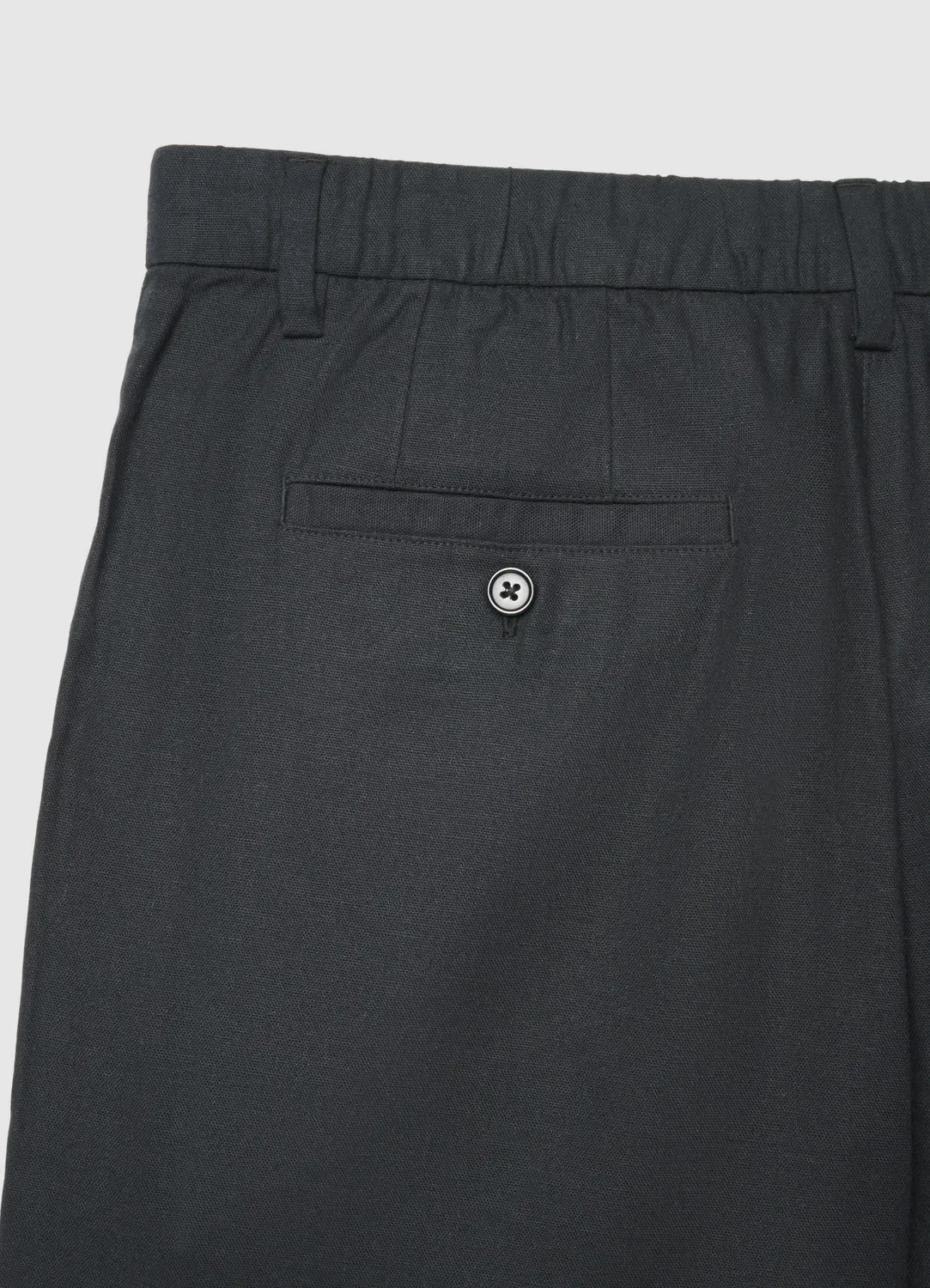 Calliope short jogger homme lin uni