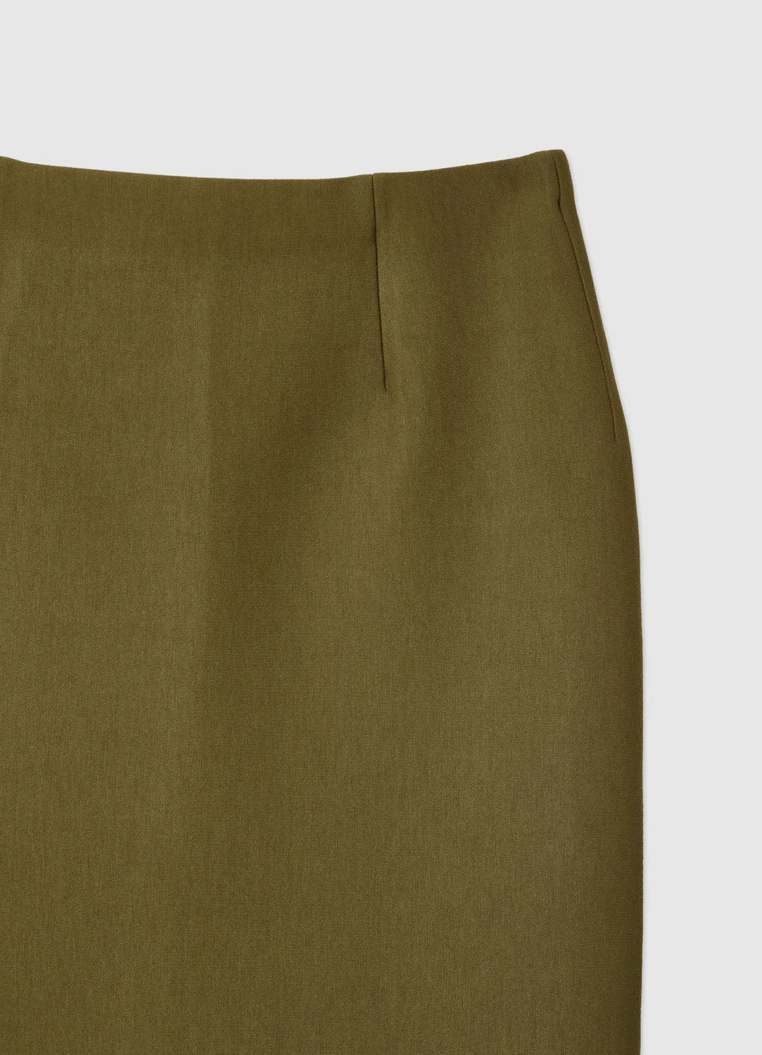Calliope jupe midi fendue femme colonne