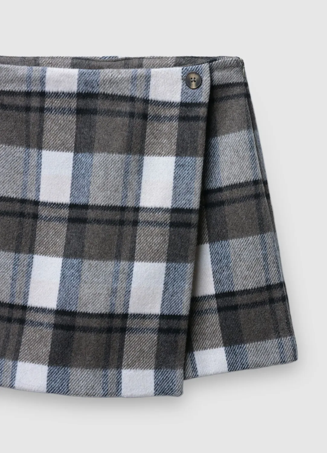 Calliope Skort à Carreaux jupe-short portefeuille
