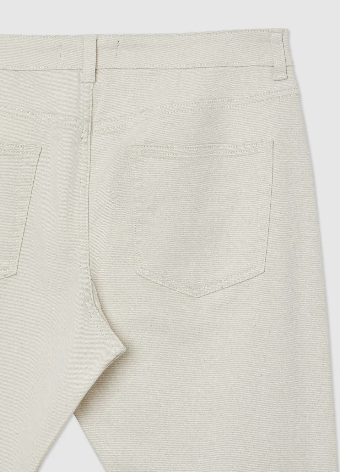 Calliope pantalon cropped homme coton uni